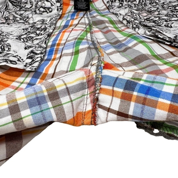 Marvel Men’s Comics Hulk Wolverine Super Hero Plaid Flat Front Shorts Size 36 - Picture 9 of 13